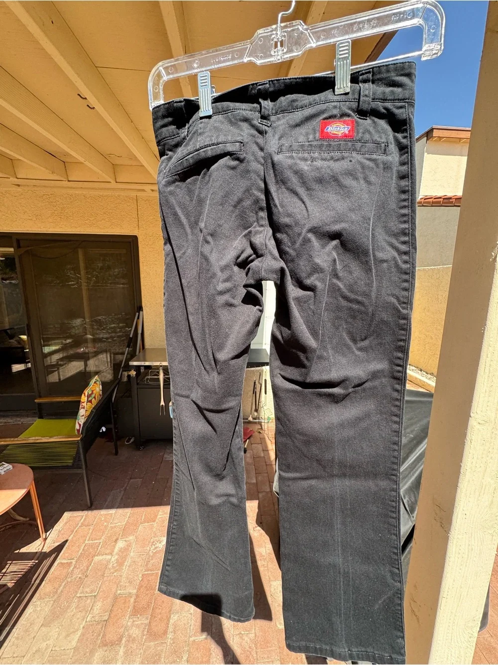 Dickies Black Junior Jeans Size 1  Red Logo Patch